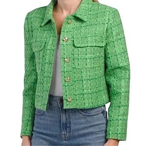 NWT Nicole Miller Tweed Jacket